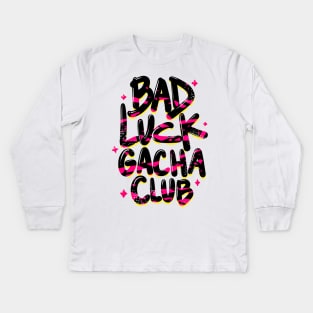 Bad Luck Gacha Club Kids Long Sleeve T-Shirt